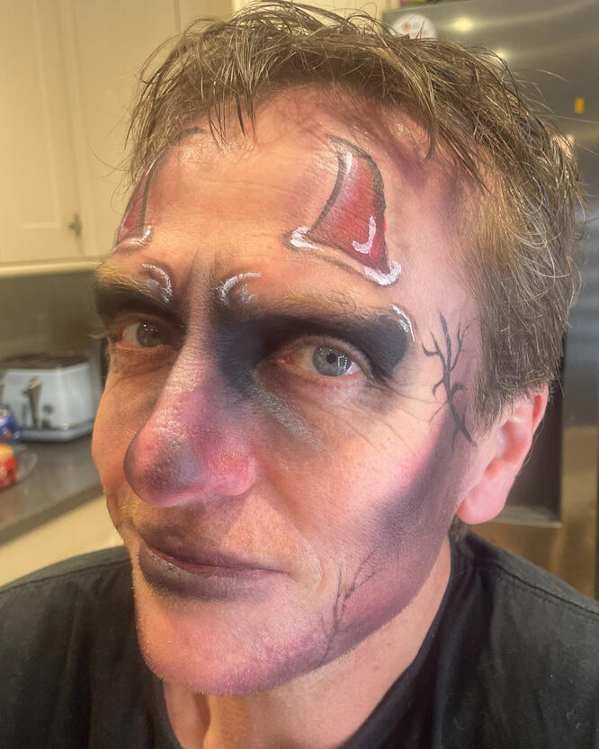 2024 halloween makeup for a client